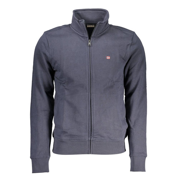Napapijri Blue Cotton Mens Sweatshirt
