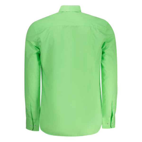 North Sails Verde Cotton Men Shirt