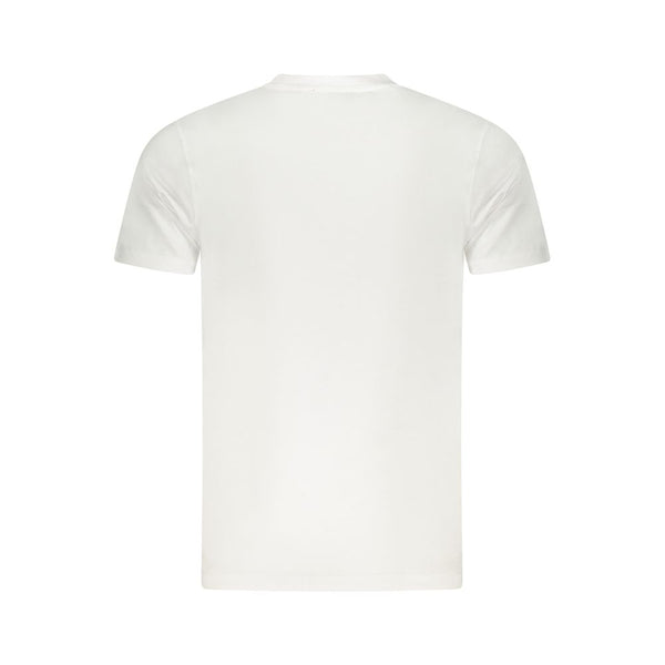 Cavalli Class Bianco Cotton Men T-Shirt