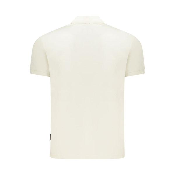 Napapijri White Cotton Men Polo