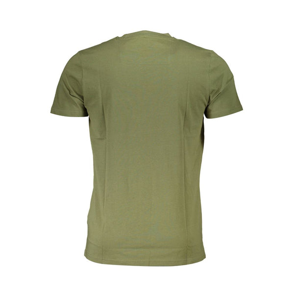 Cavalli Class Verde Cotton Mens T-Shirt