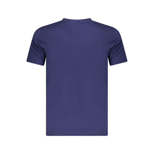 Cavalli Class Blu Cotton Men T-Shirt