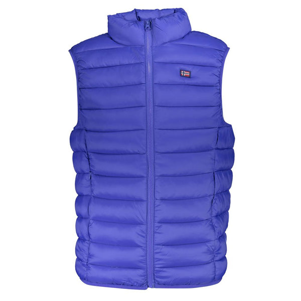Norway 1963 Blu Poliammide Men Vest