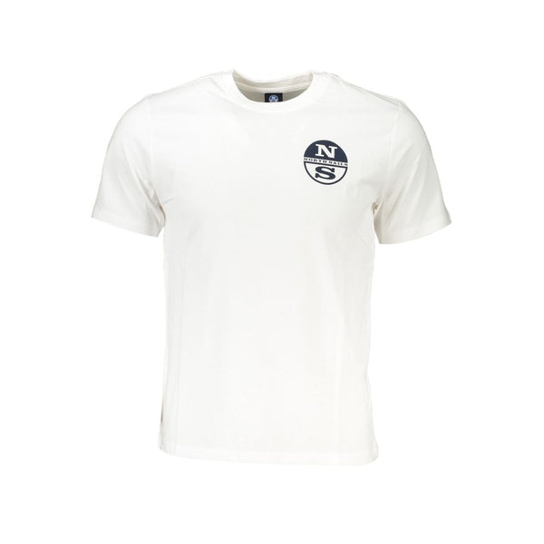 North Sails Bianco Cotton Men's T-Shirt