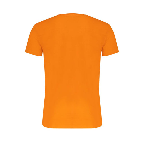 Trussardi Arancione Cotton Men T-Shirt