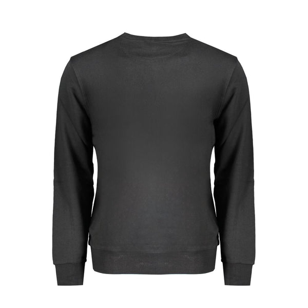 North Sails Black Cotton Men's Sweatshirt