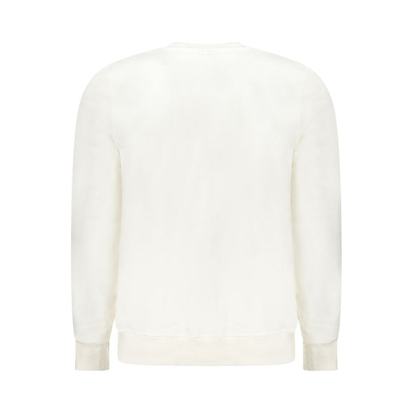 North Sails White Cotton Men Sweatshirt
