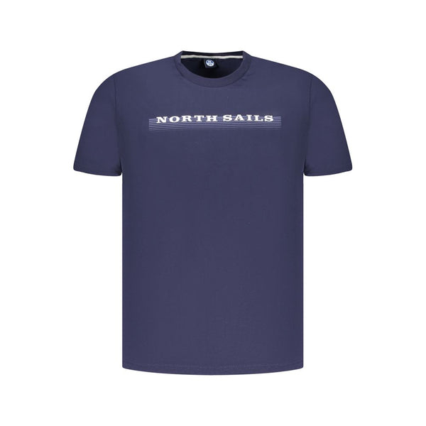 North Sails Blue Cotton Men's T-Shirt