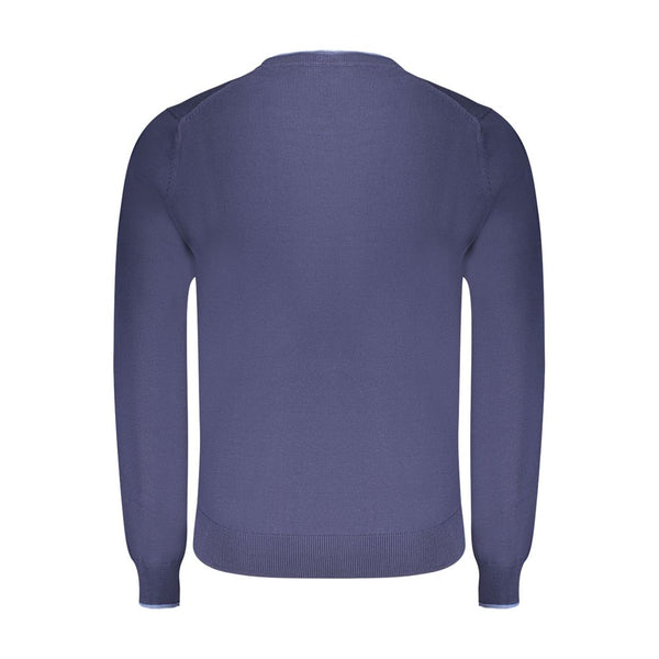 North Sails Blue Cotton Men's Sweater
