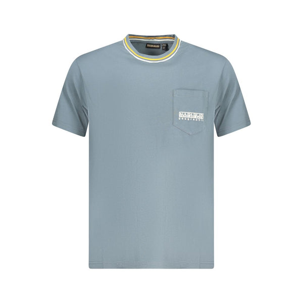 Napapijri Grigio Organic Cotton Men's T-Shirt
