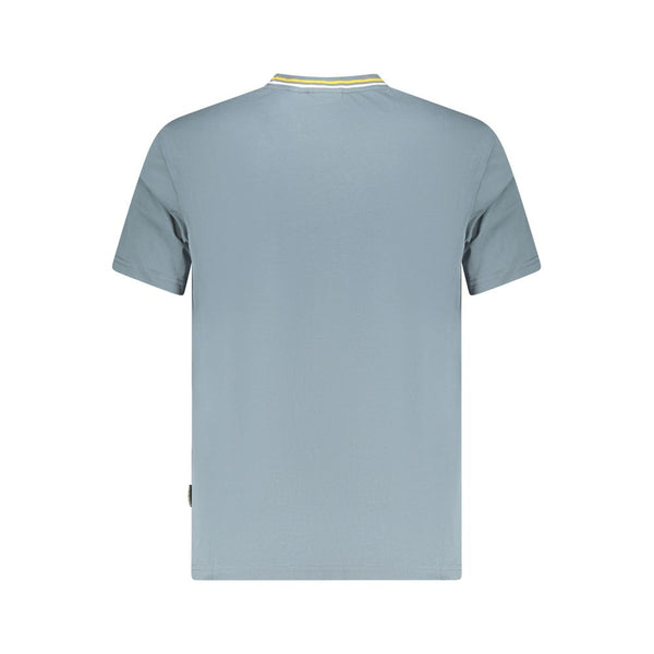 Napapijri Grigio Organic Cotton Men's T-Shirt