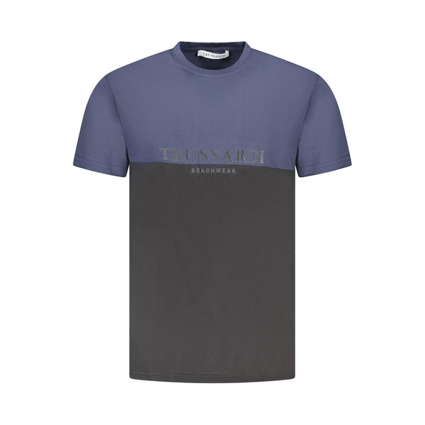 Trussardi Blue Cotton Men's T-Shirt