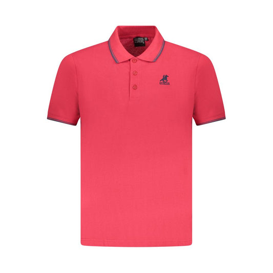 U.S. Grand Polo Red Cotton Men Polo Shirt