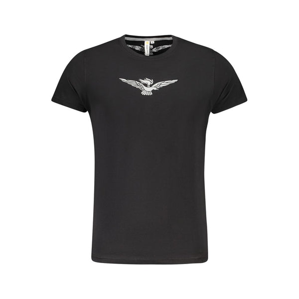 Accademia Militare "Black Cotton Men T-Shirt"