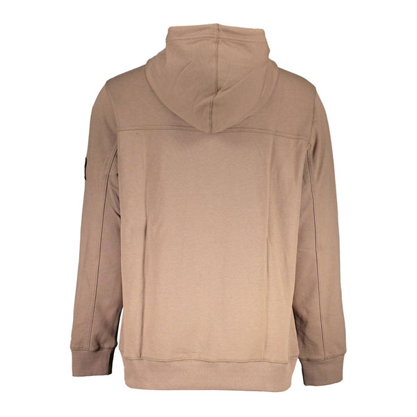 Calvin Klein Marrone Cotton Mens Sweatshirt
