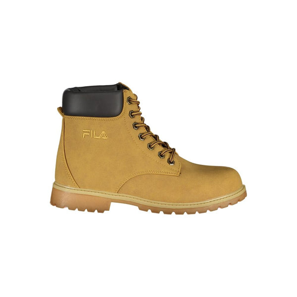Fila Yellow Polyester Women Ankle Boot