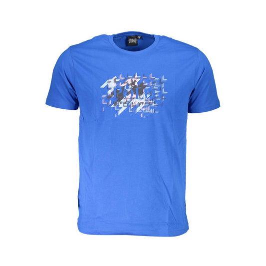 U.S. Grand Polo Blue Cotton T-Shirt