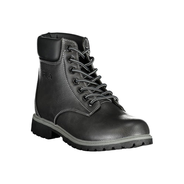 Fila Black Polyurethane Women Ankle Boot