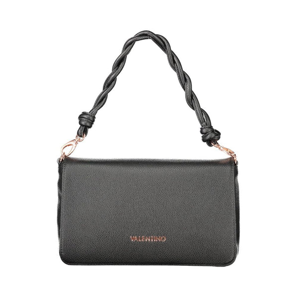 Mario Valentino Black Polyurethane Women's Bag