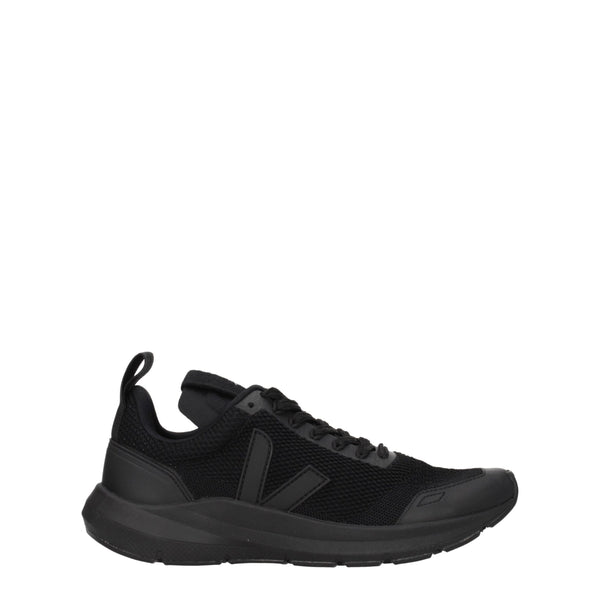Veja Black Fabric Athletic Sneakers