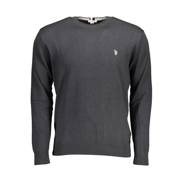 U.S. POLO ASSN. Black Cotton Men's Shirt