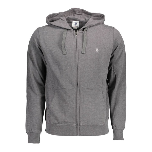 U.S. POLO ASSN. Gray Cotton Men's Sweatshirt