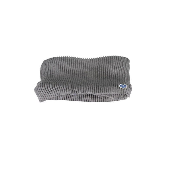 North Sails Grigio Cotton Men Scarf