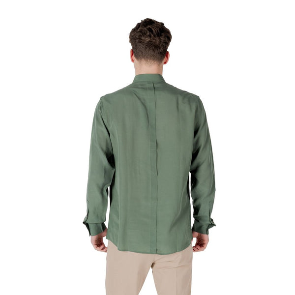 Antony Morato Bicolor Lyocell Dress Shirt