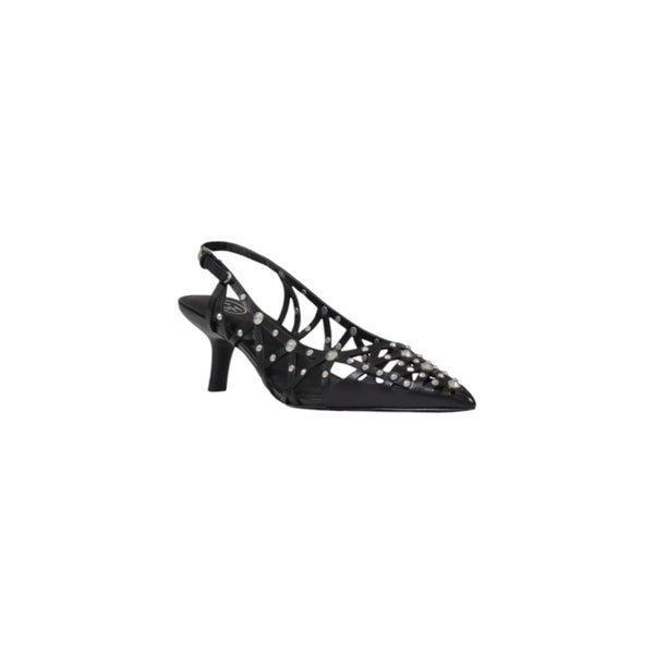 ASH Black Leather High Heel Pumps