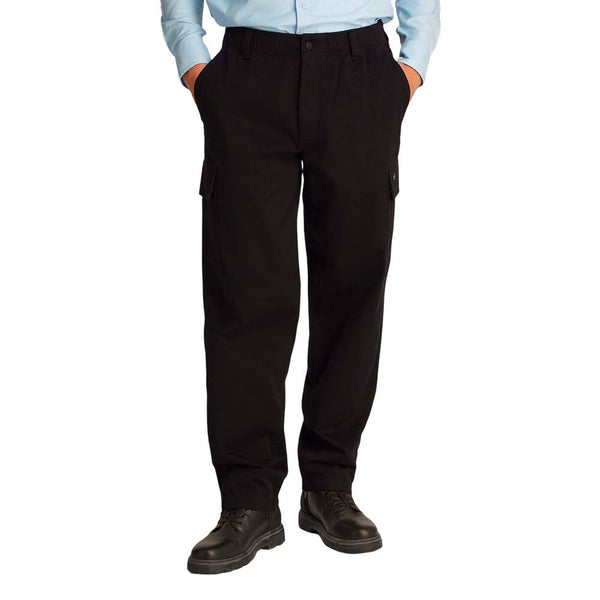 Calvin Klein Jeans Black Cotton Cargo Pants