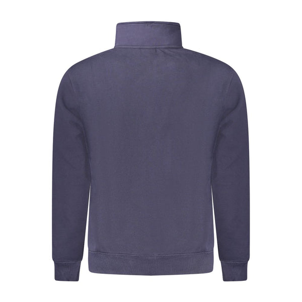 Napapijri Blue Cotton Men Sweatshirt
