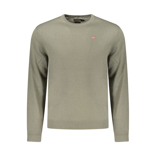 Napapijri Verde Wool Men Sweater