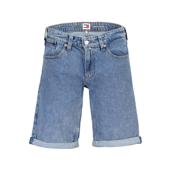 Tommy Hilfiger Blue Organic Cotton Men Short
