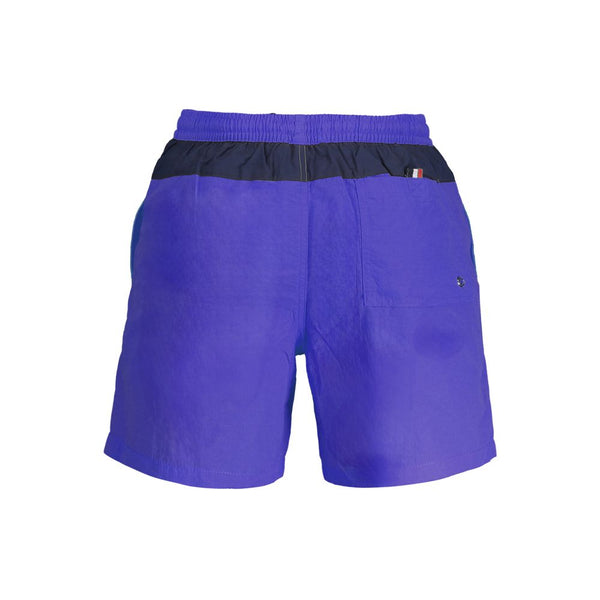 Norway 1963 Blue Polyester Men's Swim Trunk