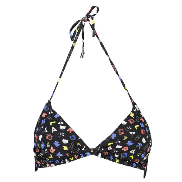 Karl Lagerfeld Black Polyamide Women's Swimsuit