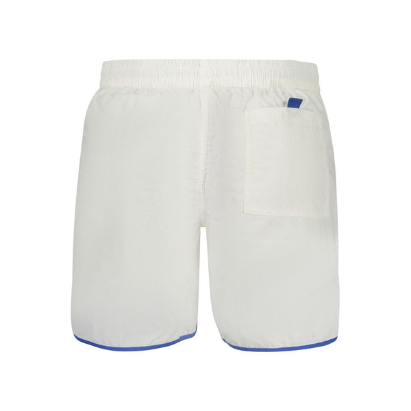 Norway 1963 Bianco Poliammide Men's Swim Boxer