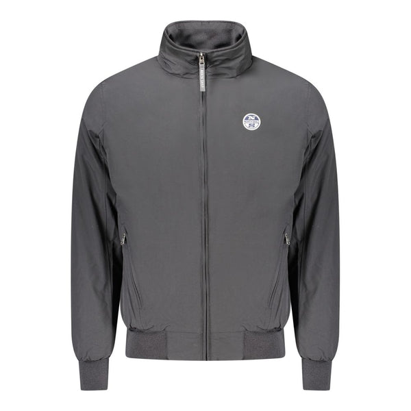 North Sails Black Polyester Men Jacket