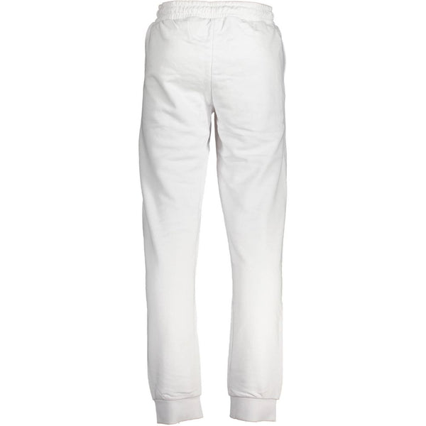 Fila White Cotton Men's Sweatpants