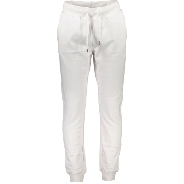 North Sails White Cotton Men's Sport Trouser