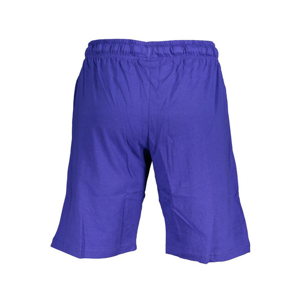 Norway 1963 Blue Cotton Men's Bermuda Shorts