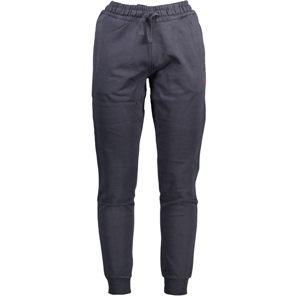 U.S. POLO ASSN. Blue Cotton Men's Trouser
