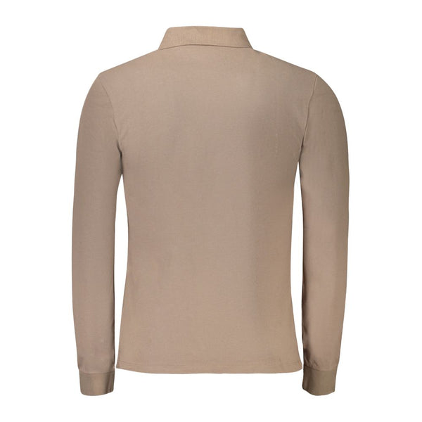 Timberland Marrone Cotton Men Polo Shirt