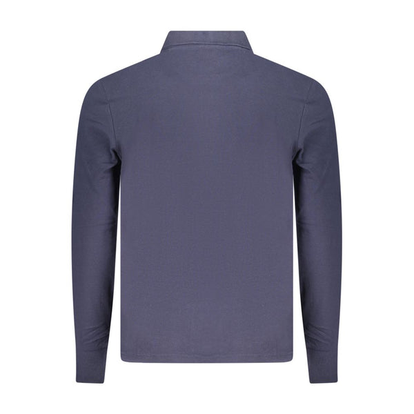 North Sails Blue Cotton Men Polo Shirt