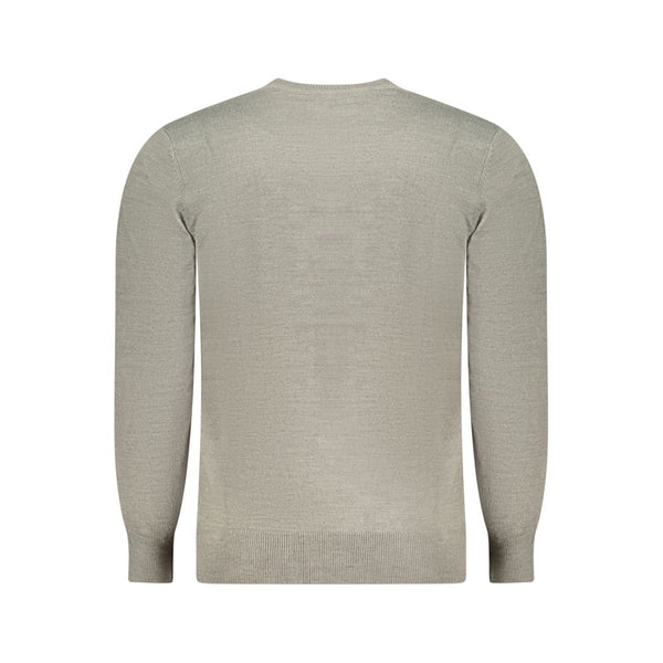North Sails Gray Acrylic Men Sweater