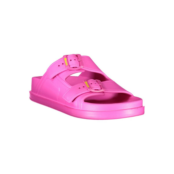 Blauer Rosa Poliuretano Women Slipper