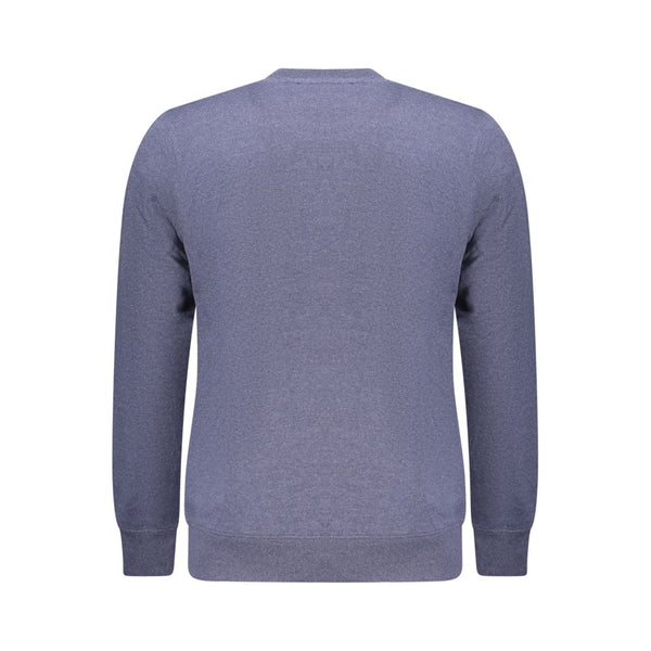 Accademia Militare Blue Recycled Cotton Men Sweatshirt
