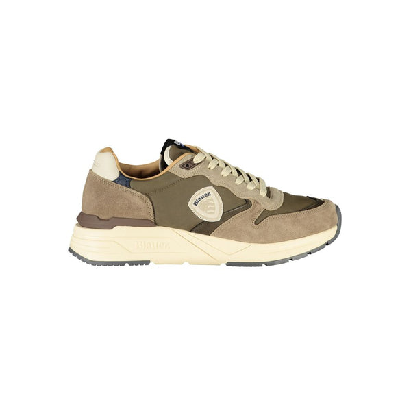Blauer Grigio Poliuretano Men Sneaker