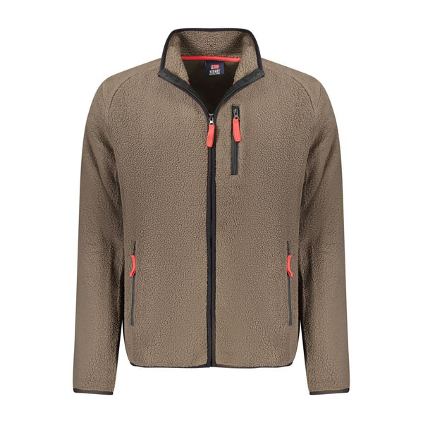 Norway 1963 Marrone Polyester Men Sweatshirt