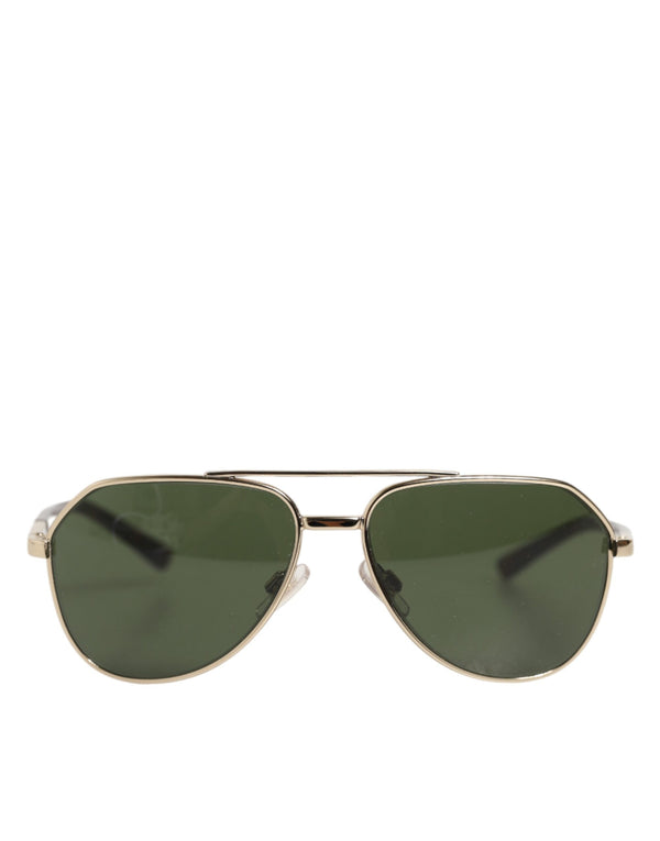 Dolce & Gabbana DG2125 Silver Frame Aviator Shades Eyewear Sunglasses Children