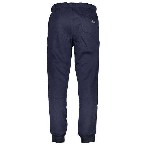 Gianmarco Venturi Blu Polyester Men's Sports Trouser